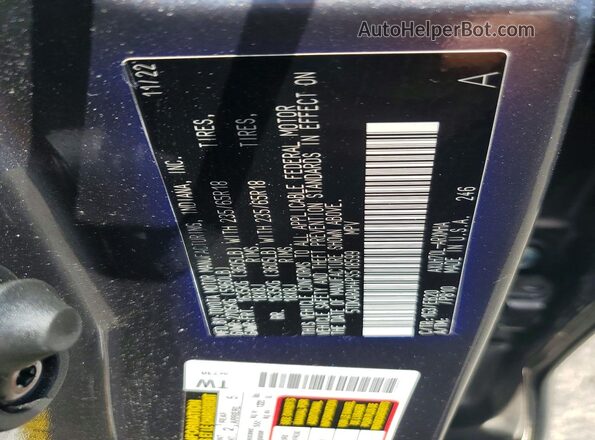 5TDKARAH4PS518599 2023 TOYOTA HIGHLANDER Серый Панорамный вид салона 360°