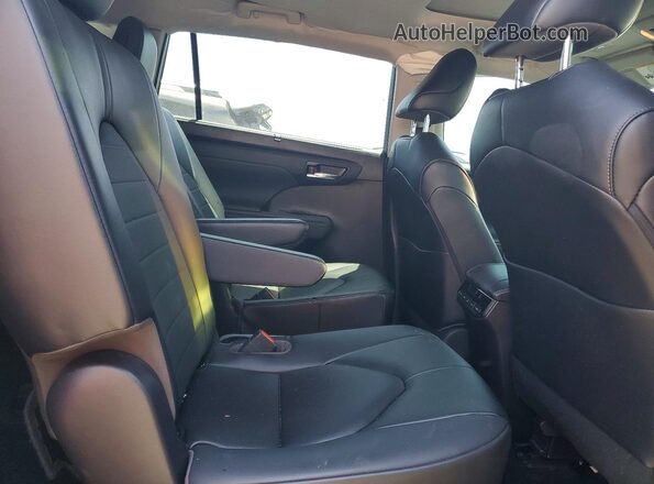 5TDKARAH4PS518599 2023 TOYOTA HIGHLANDER Серый Вид задней части салона
