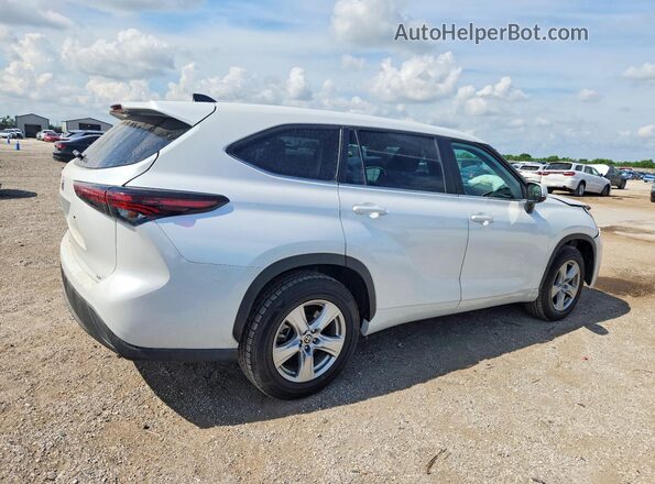 5TDKDRAH2SS550709 2025 TOYOTA HIGHLANDER White Tył prawy