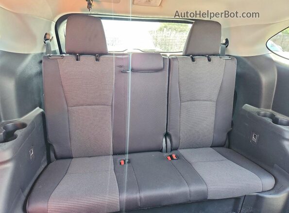 5TDKDRAH2SS550709 2025 TOYOTA HIGHLANDER White Widok tylnych siedzeń