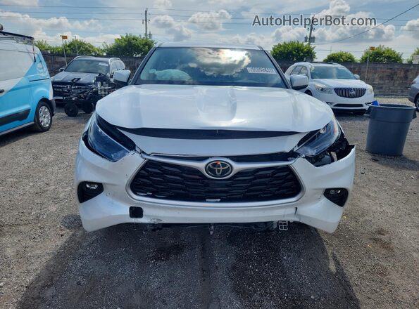 5TDKDRAH2SS550709 2025 TOYOTA HIGHLANDER White 