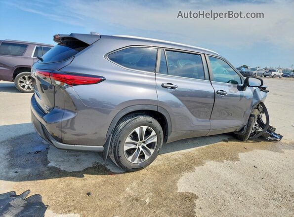 5TDKDRAH3PS025178 2023 TOYOTA HIGHLANDER Gray უკანა მარჯვენა