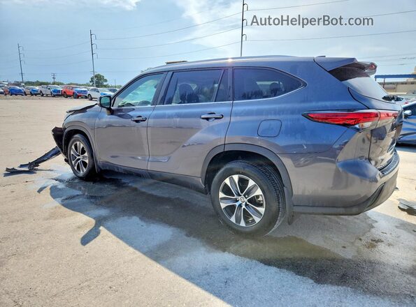 5TDKDRAH3PS025178 2023 TOYOTA HIGHLANDER Gray უკანა მარცხენა