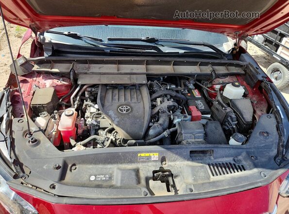 5TDKDRAH5PS010472 2023 TOYOTA HIGHLANDER Red Vista del compartimento del motor