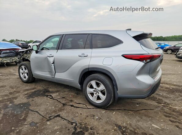 5TDKDRAH5PS019334 2023 TOYOTA HIGHLANDER Silver Tył lewy
