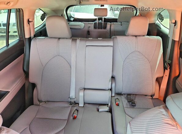 5TDKDRAH6PS509619 2023 TOYOTA HIGHLANDER Серый Вид задних сидений