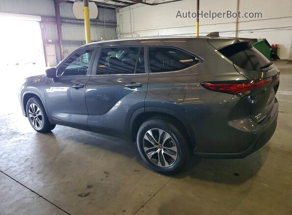 5TDKDRAH9PS006229 2023 TOYOTA HIGHLANDER Gray Հետևի ձախ