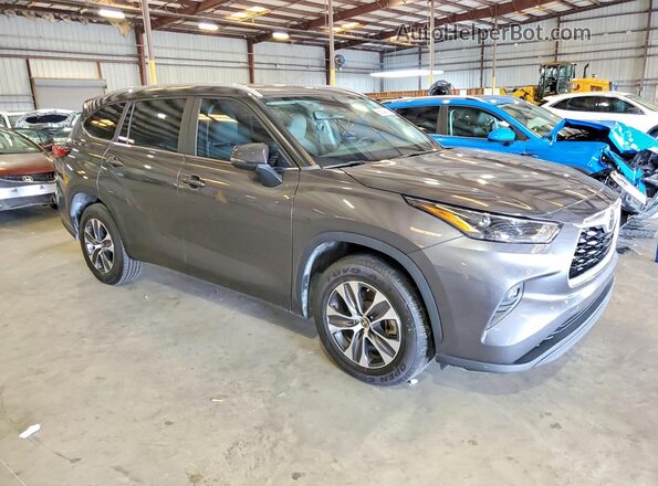 5TDKDRAH9PS006229 2023 TOYOTA HIGHLANDER Gray Առջևի աջ
