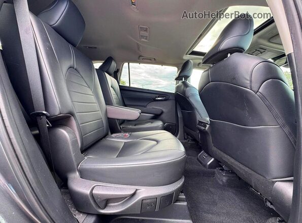 5TDKDRBH0PS520310 2023 TOYOTA HIGHLANDER Black Vista trasera
