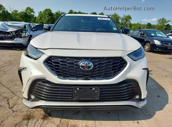 5TDKDRBH3SS580333 2025 TOYOTA HIGHLANDER White Front view