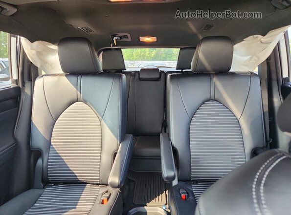 5TDKDRBH3SS580333 2025 TOYOTA HIGHLANDER White Rear seats view