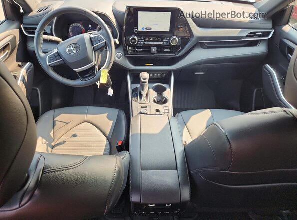 5TDKDRBH3SS580333 2025 TOYOTA HIGHLANDER White Dashboard view