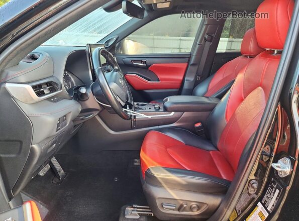 5TDKDRBH8PS511774 2023 TOYOTA HIGHLANDER Black Vista interior delantera