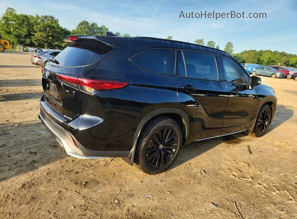 5TDKDRBH8PS511774 2023 TOYOTA HIGHLANDER Black Trasero derecho