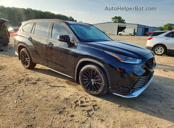5TDKDRBH8PS511774 2023 TOYOTA HIGHLANDER Black Delantero derecho
