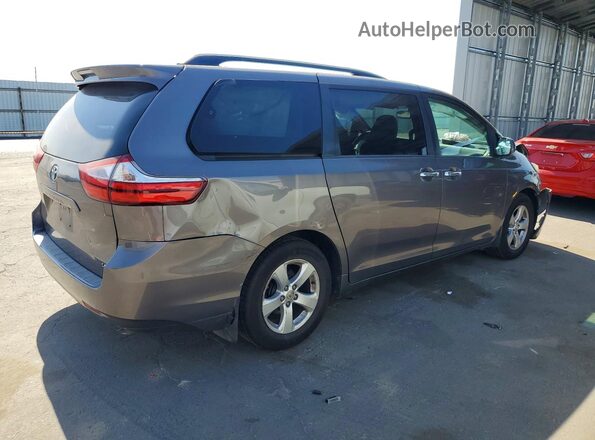 5TDKK3DC7GS752486 2016 TOYOTA SIENNA Gray Rear right