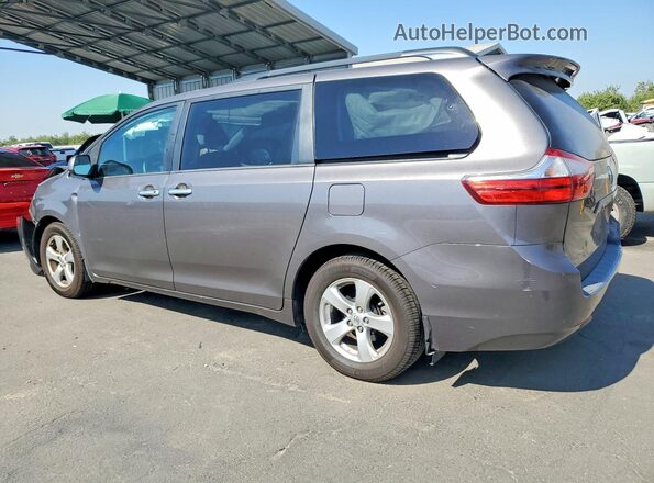 5TDKK3DC7GS752486 2016 TOYOTA SIENNA Gray Rear left