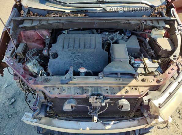 5TDKKRFH2GS170100 2016 TOYOTA HIGHLANDER Бордовый Вид подкапотного пространства