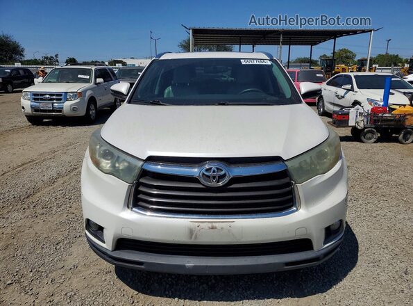 5TDKKRFH4GS139480 2016 TOYOTA HIGHLANDER White Դիմացի տեսք