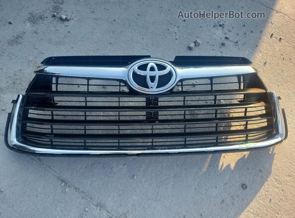5TDKKRFH8GS506400 2016 TOYOTA HIGHLANDER Черный Вид наклейки с VIN-кодом