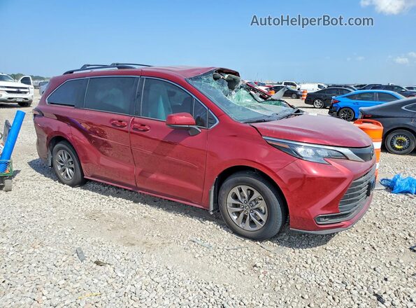 5TDKRKEC3TS293357 2026 TOYOTA SIENNA Maroon Delantero derecho
