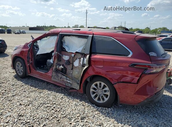 5TDKRKEC3TS293357 2026 TOYOTA SIENNA Maroon Trasero izquierdo