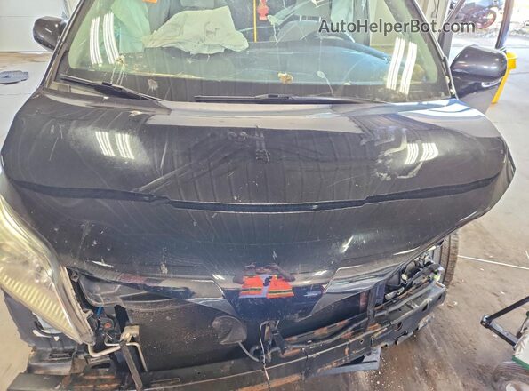 5TDKZ3DC0JS962060 2018 TOYOTA SIENNA Black Widok komory silnika