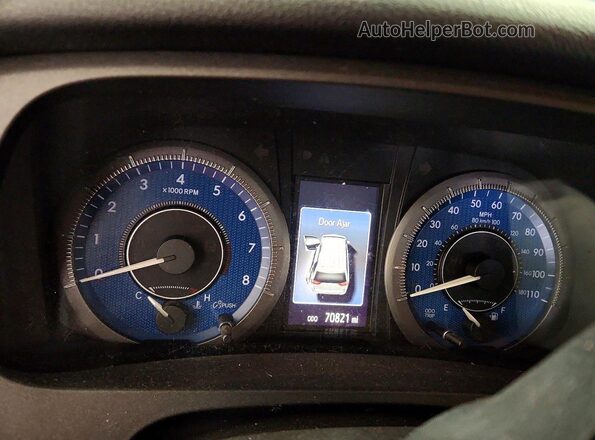 5TDKZ3DC1JS923607 2018 TOYOTA SIENNA Синий Вид щитка приборов