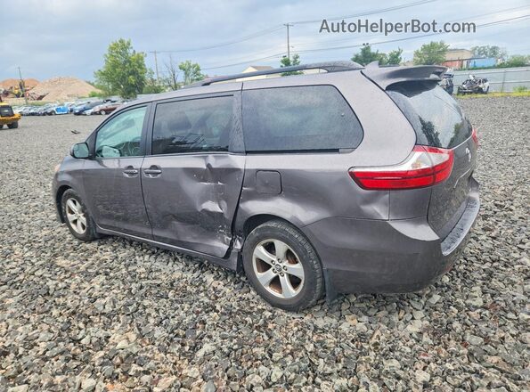 5TDKZ3DC3JS901088 2018 TOYOTA SIENNA Gray Tył lewy