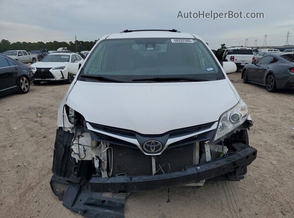 5TDKZ3DC4LS024355 2020 TOYOTA SIENNA White Դիմացի տեսք