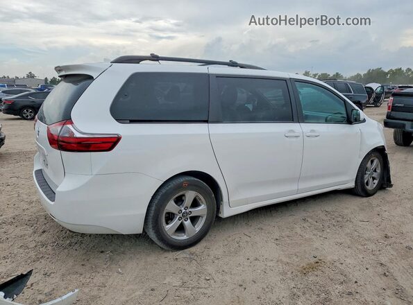 5TDKZ3DC4LS024355 2020 TOYOTA SIENNA White Հետևի աջ