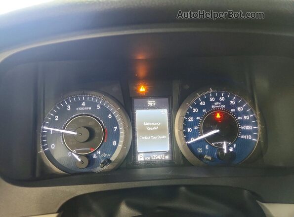 5TDKZ3DC6JS911338 2018 TOYOTA SIENNA Серый Вид щитка приборов