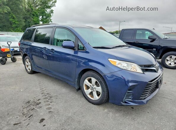 5TDKZ3DC6JS941178 2018 TOYOTA SIENNA Blue წინა მარჯვენა