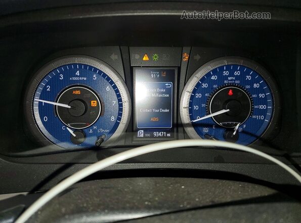 5TDKZ3DC6LS068647 2020 TOYOTA SIENNA White Instrument cluster view