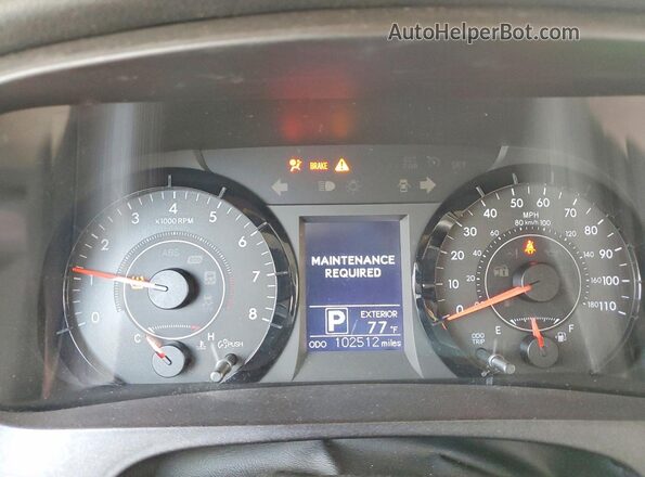 5TDKZ3DC7HS774386 2017 TOYOTA SIENNA Белый Вид щитка приборов