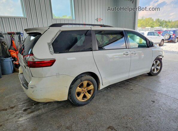 5TDKZ3DC8HS825054 2017 TOYOTA SIENNA White Rear right