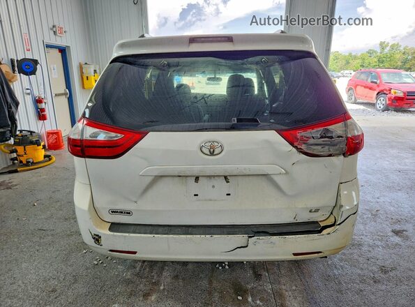 5TDKZ3DC8HS825054 2017 TOYOTA SIENNA White Rear view