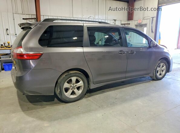 5TDKZ3DC9JS912516 2018 TOYOTA SIENNA Gray Rear right