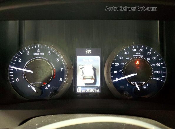 5TDKZ3DC9JS912516 2018 TOYOTA SIENNA Gray Instrument cluster view