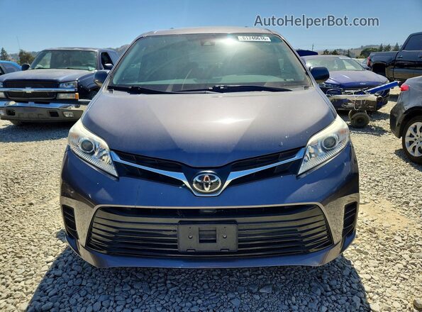 5TDKZ3DC9JS920616 2018 TOYOTA SIENNA Charcoal Вид спереду