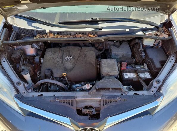 5TDKZ3DC9JS920616 2018 TOYOTA SIENNA Charcoal Вид підкапотного простору