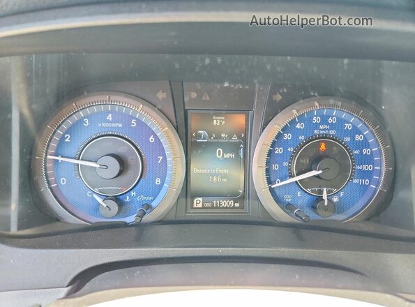 5TDKZ3DC9JS928103 2018 TOYOTA SIENNA Gray Widok zestawu wskaźników