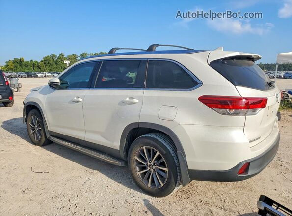 5TDKZRFH0KS565235 2019 TOYOTA HIGHLANDER White Rear left