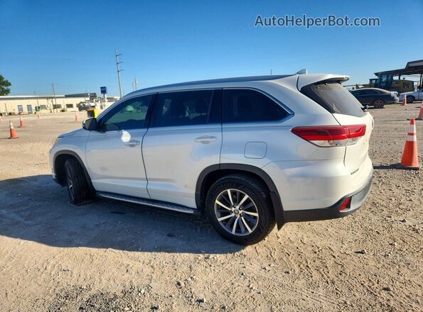 5TDKZRFH1HS515002 2017 TOYOTA HIGHLANDER White Tył lewy