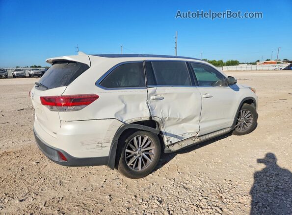 5TDKZRFH1HS515002 2017 TOYOTA HIGHLANDER White Tył prawy
