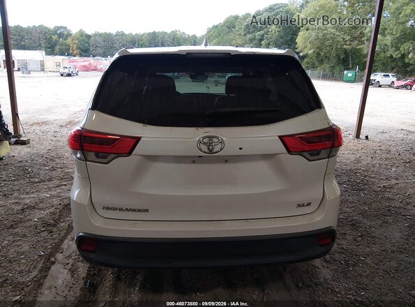 5TDKZRFH5HS508893 2017 TOYOTA HIGHLANDER White 