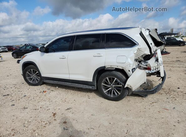5TDKZRFH8KS339766 2019 TOYOTA HIGHLANDER White 