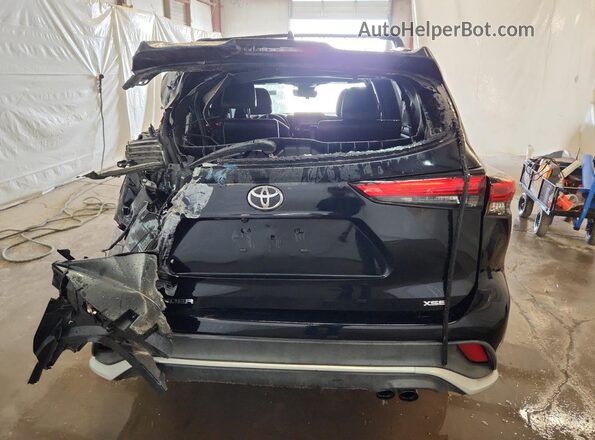 5TDLZRAH5NS110655 2022 TOYOTA HIGHLANDER Black 