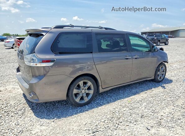 5TDXK3DCXGS702803 2016 TOYOTA SIENNA Серый Задняя правая четверть
