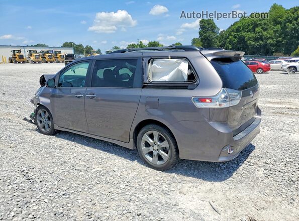 5TDXK3DCXGS702803 2016 TOYOTA SIENNA Серый Задняя левая четверть